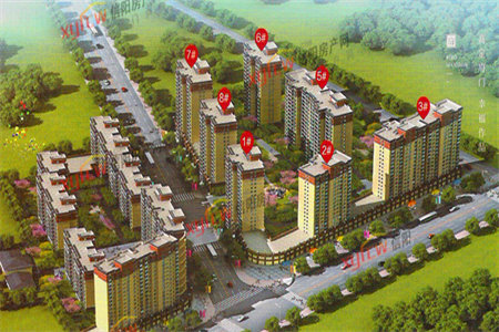 城东的高端楼盘，润东家园，精装套三